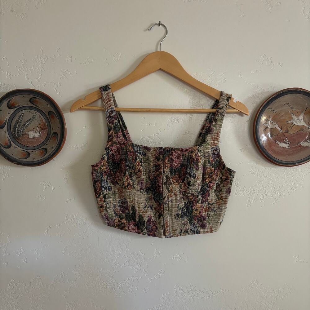 Wild Fable Floral Bustier